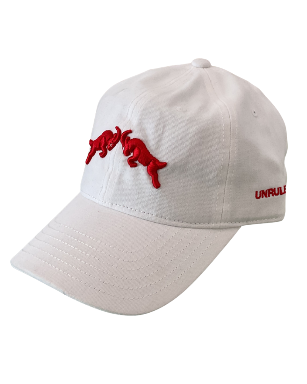 DAD HAT ROJIBLANCO
