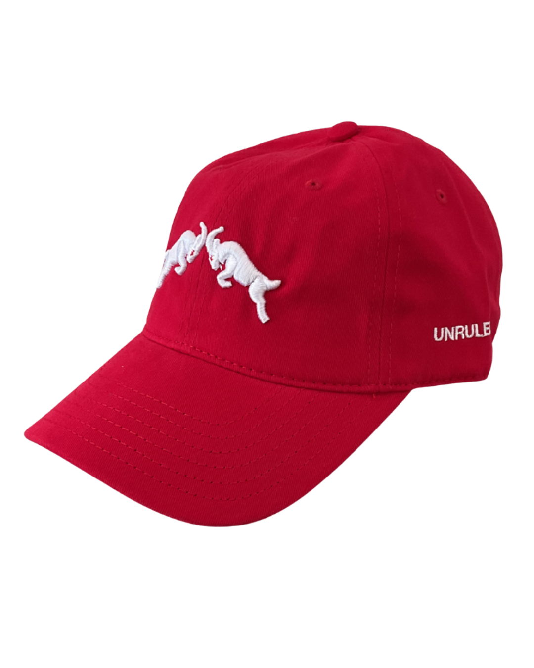 DAD HAT ROJIBLANCO