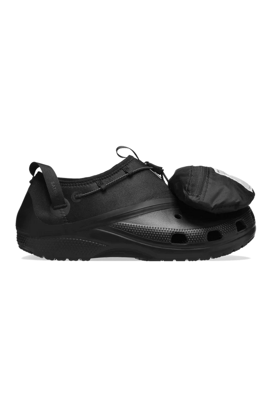 Satisfy x Crocs Black Clog